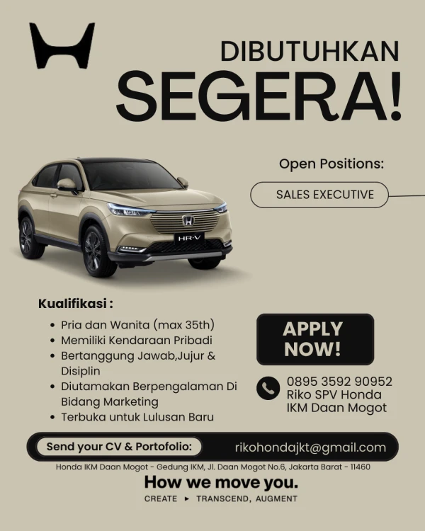 We Hiring - Instagram